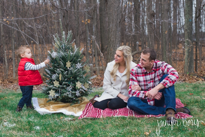 The VanBuskirk’s | Northville Family Christmas Photographer