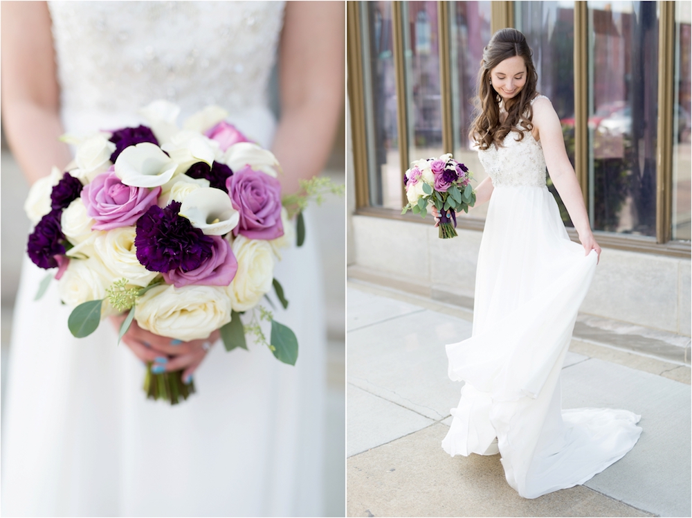 Crystal Gardens Howell Michigan Downtown Howell Alley Wedding